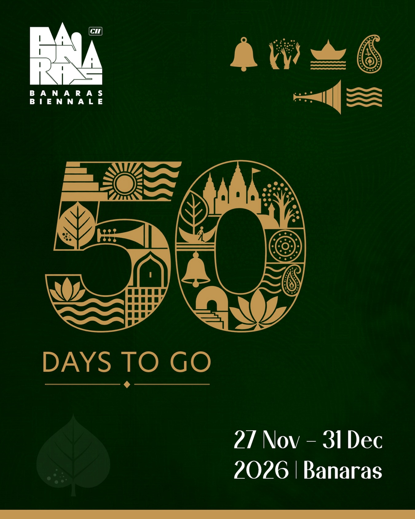 50 days to go - Banaras Biennale