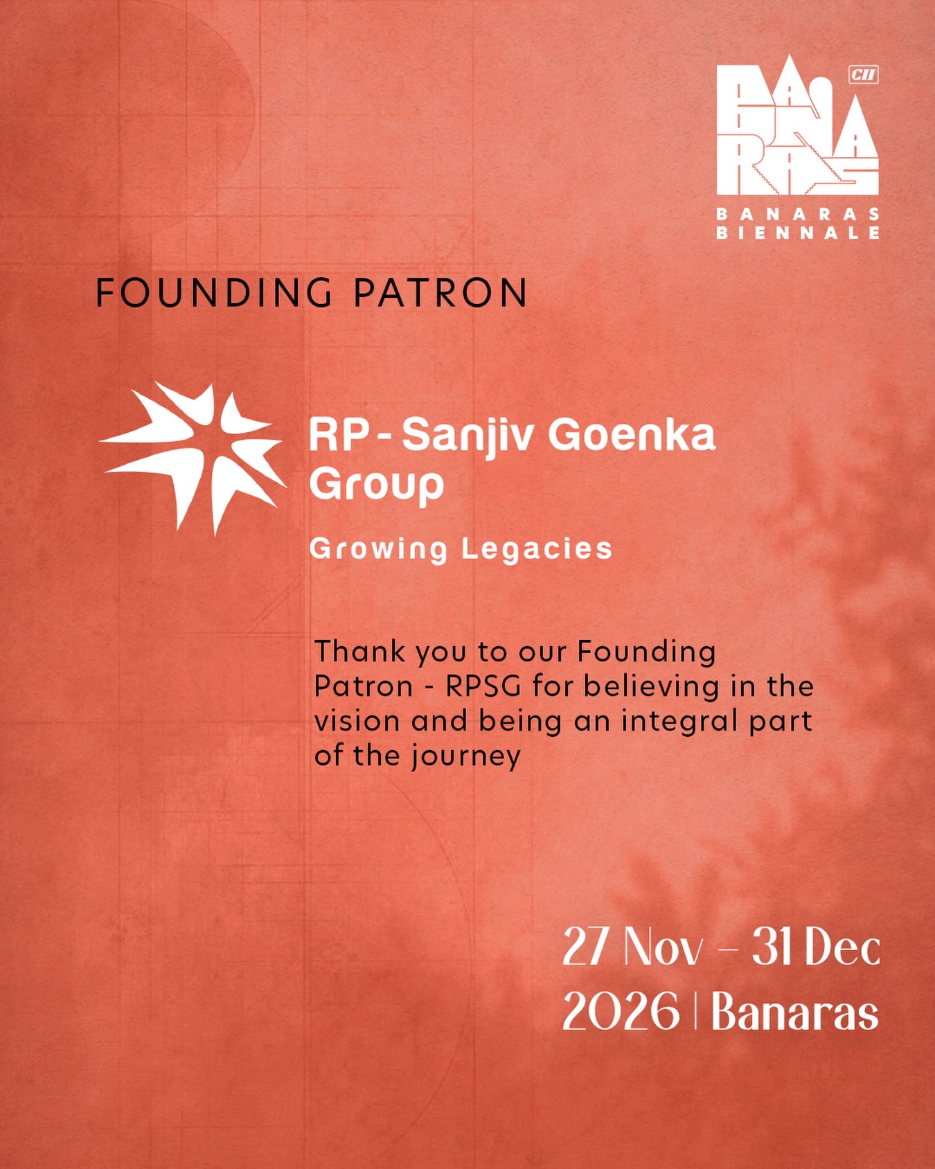 Founding Patron - RP-Sanjiv Goenka Group