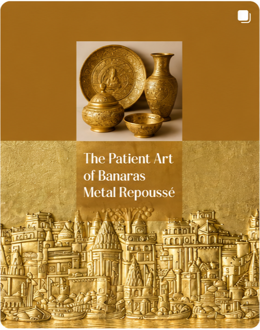 The Patient Art of Banaras Metal Repoussé