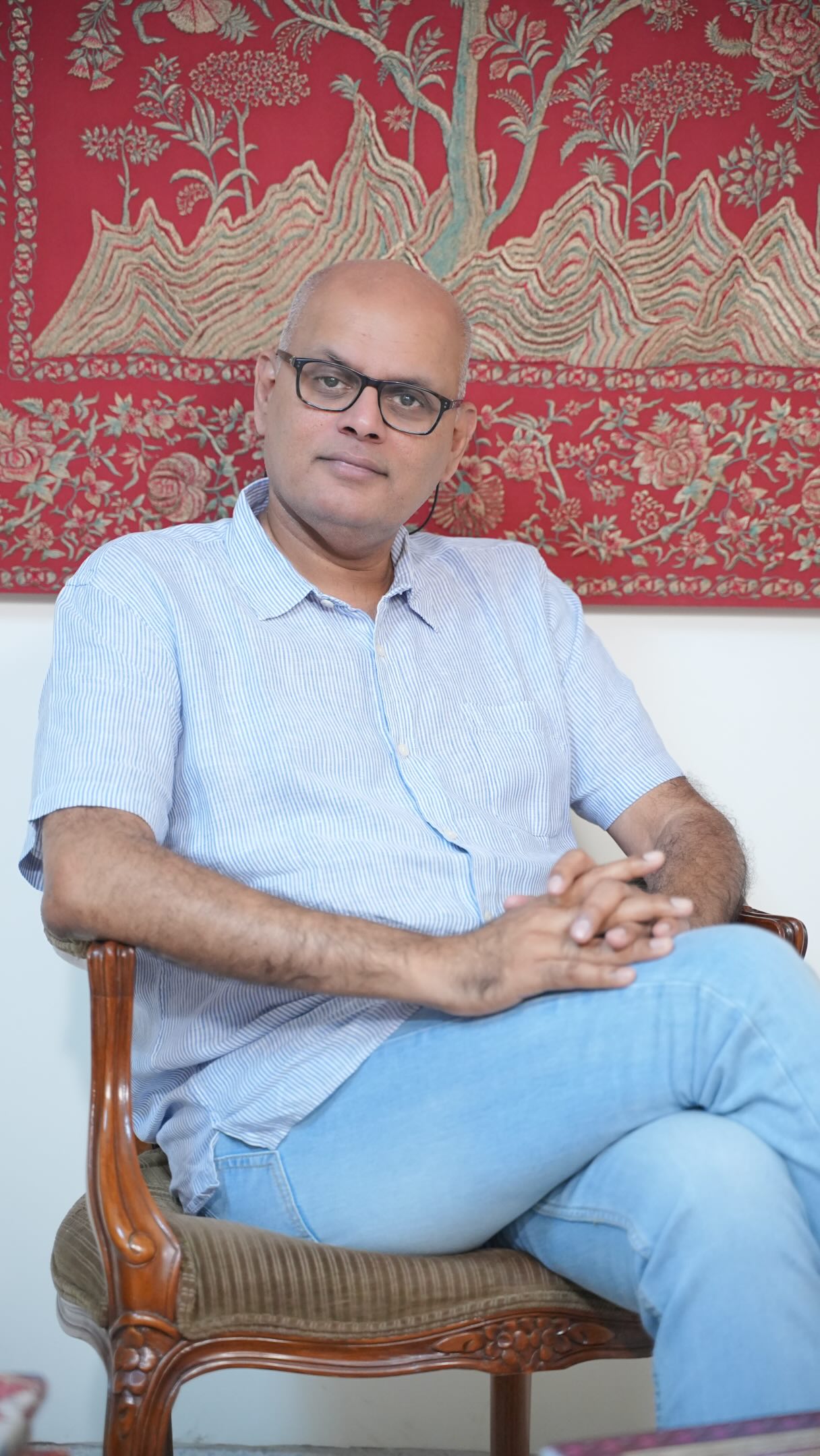 Textiles Curator Pramod Kumar KG reads the city through its cloth