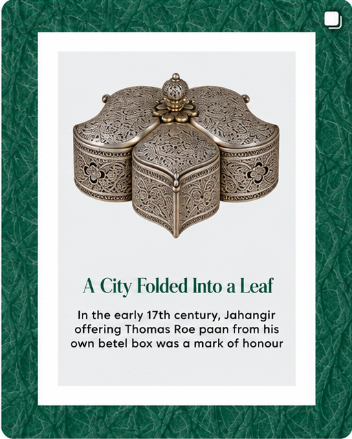 A City Folded Into a Leaf